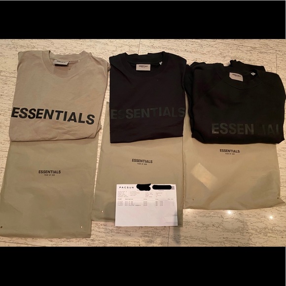 FOG ESSENTIALS (crew neck & 2 tshirts) - Picture 5 of 7